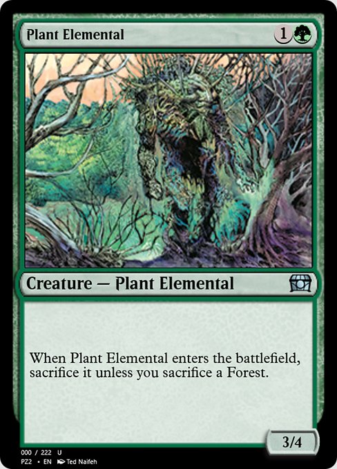Plant Elemental highlighted card art