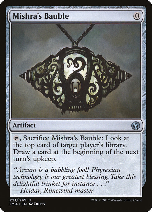 Mishra's Bauble from Iconic Masters