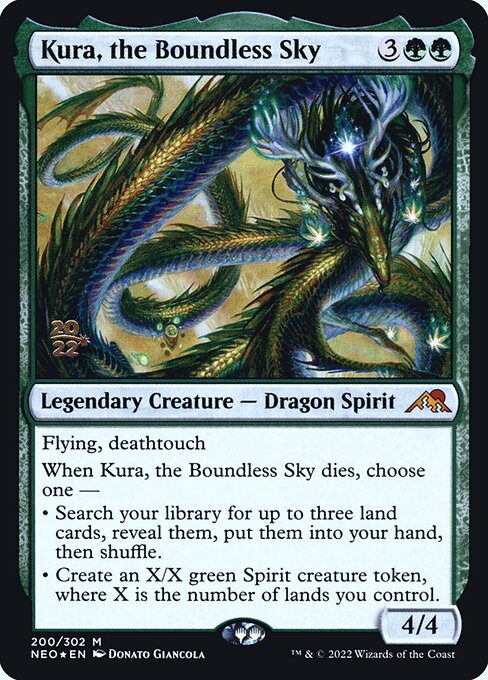 Kura, the Boundless Sky from Kamigawa: Neon Dynasty Promos