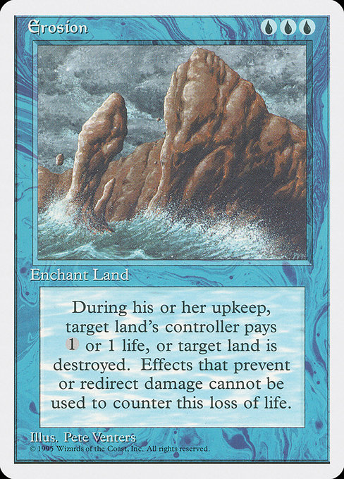 Erosion highlighted card art