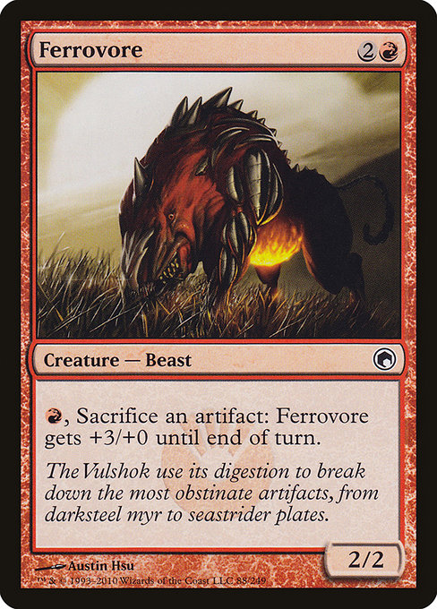 Ferrovore highlighted card art