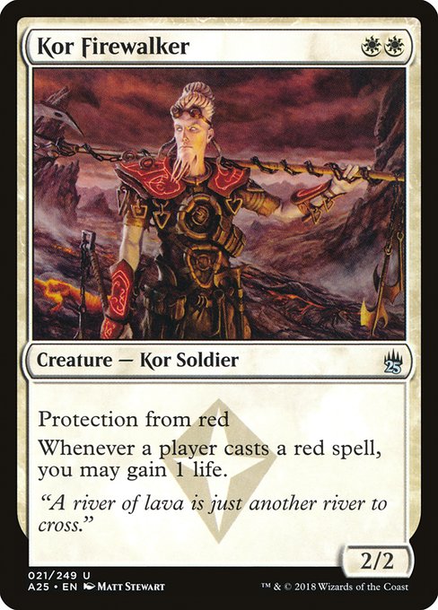 Kor Firewalker from Masters 25