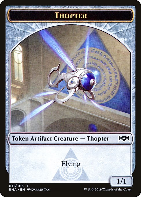 Thopter from Ravnica Allegiance Tokens