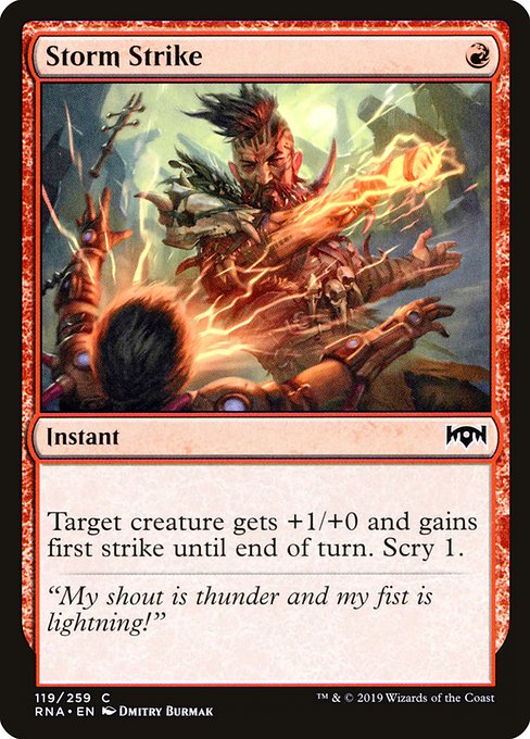 Storm Strike from Ravnica Allegiance