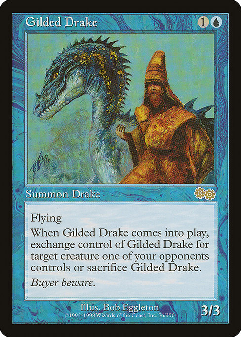 Gilded Drake highlighted card art