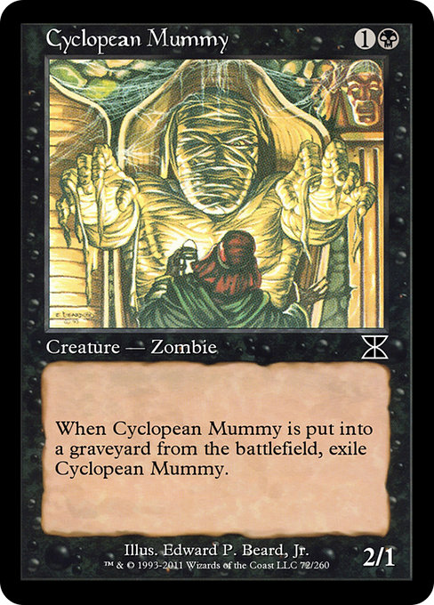 Cyclopean Mummy highlighted card art