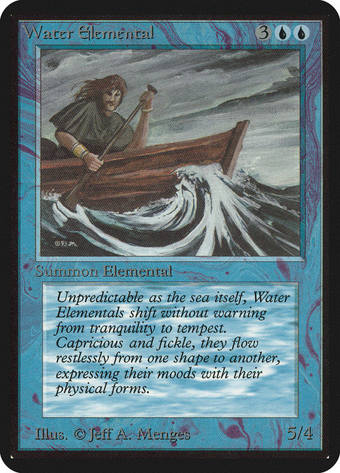 Water Elemental from Limited Edition Alpha