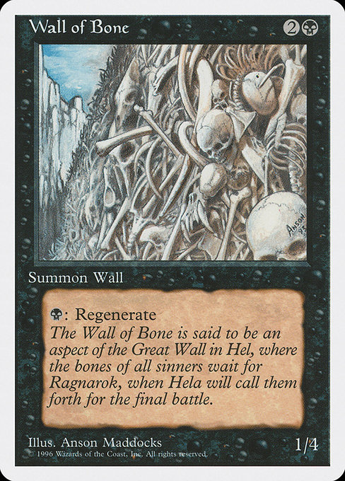 Wall of Bone from Introductory Two-Player Set