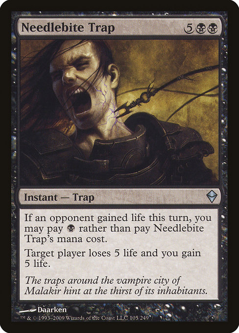 Needlebite Trap highlighted card art