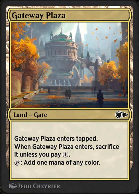 Gateway Plaza highlighted card art