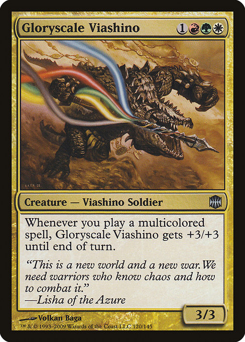 Gloryscale Viashino from Alara Reborn