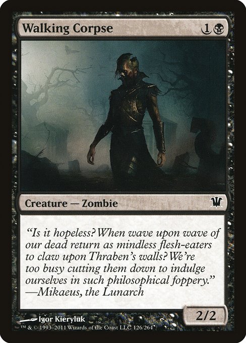 Walking Corpse from Innistrad