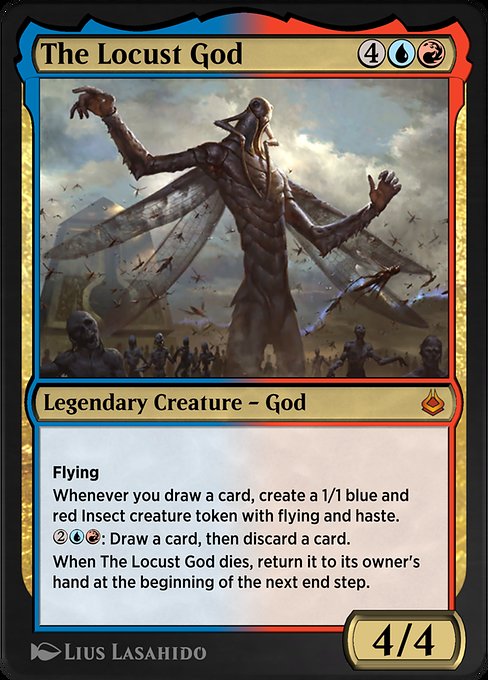 The Locust God from Amonkhet Remastered
