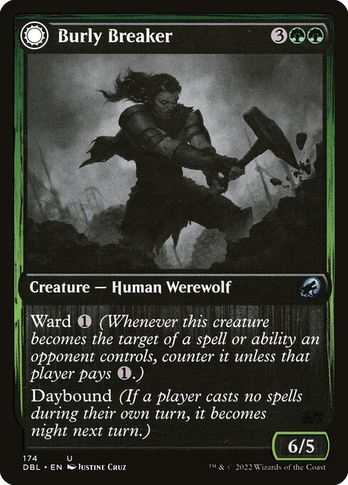 Burly Breaker // Dire-Strain Demolisher from Innistrad: Double Feature