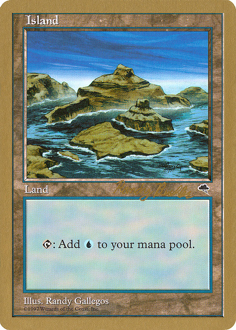 Island from World Championship Decks 1998