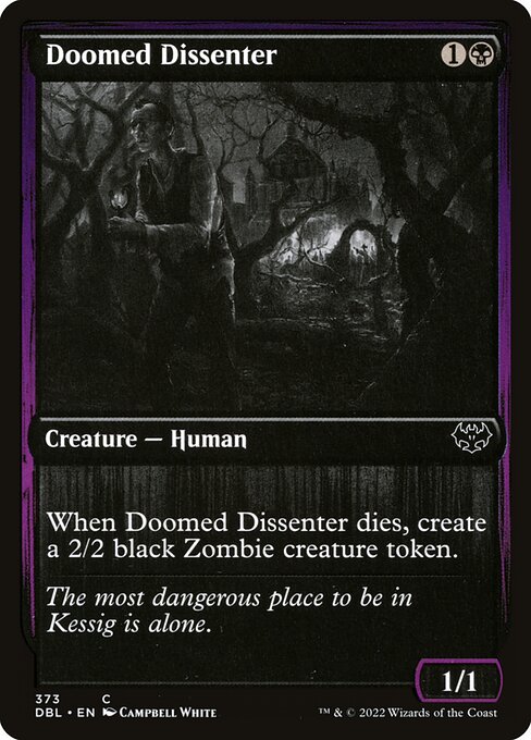 Doomed Dissenter from Innistrad: Double Feature