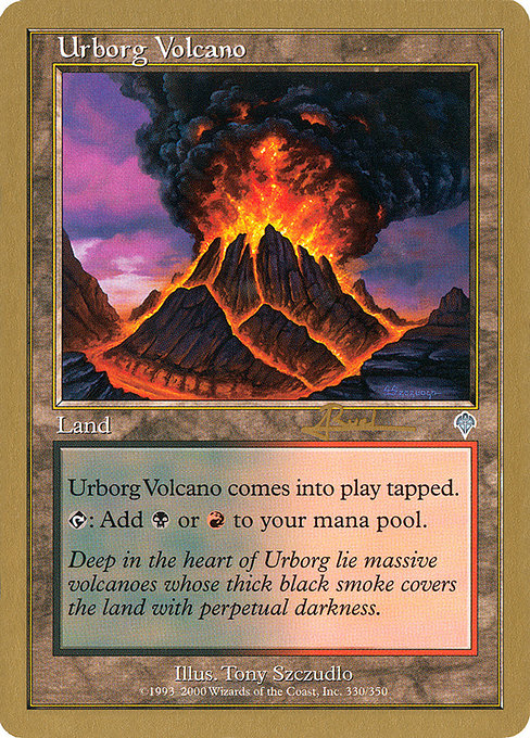 Urborg Volcano from World Championship Decks 2001