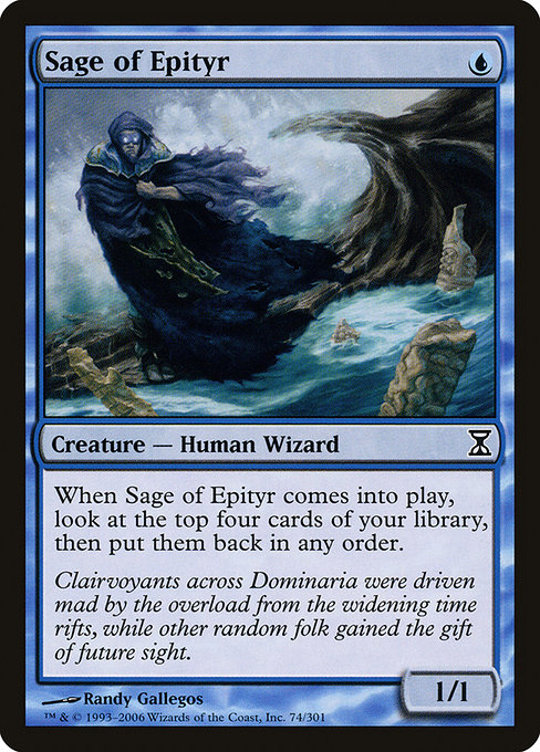 Sage of Epityr highlighted card art