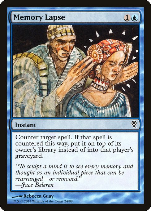 Memory Lapse from Duel Decks: Jace vs. Vraska