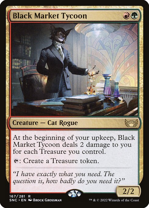 Black Market Tycoon from Streets of New Capenna Promos