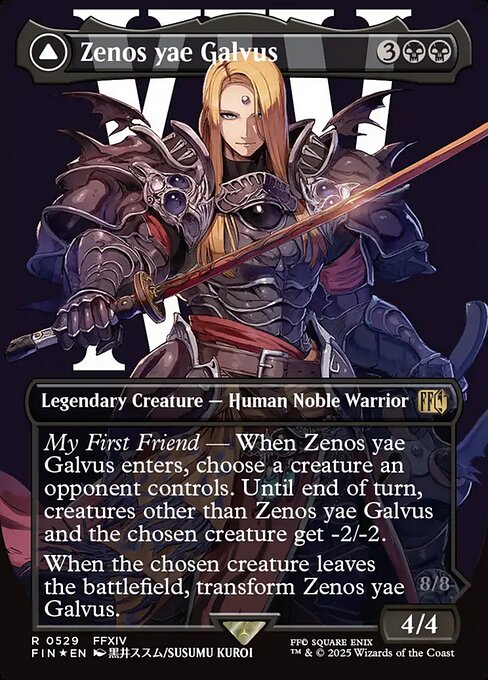 Zenos yae Galvus // Shinryu, Transcendent Rival from Final Fantasy