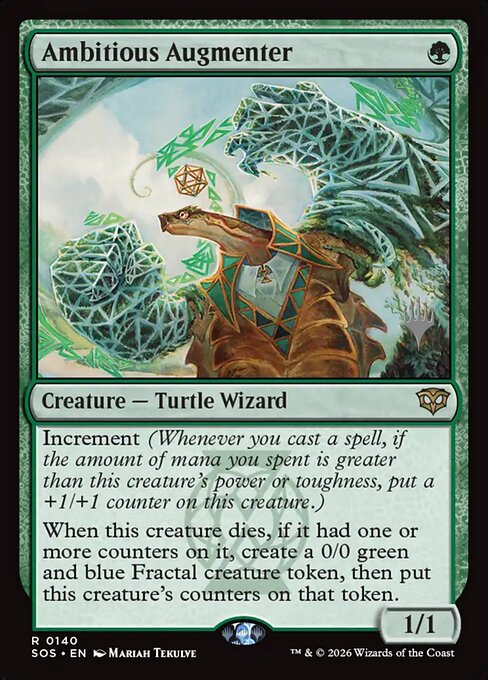 Ambitious Augmenter from Secrets of Strixhaven Promos