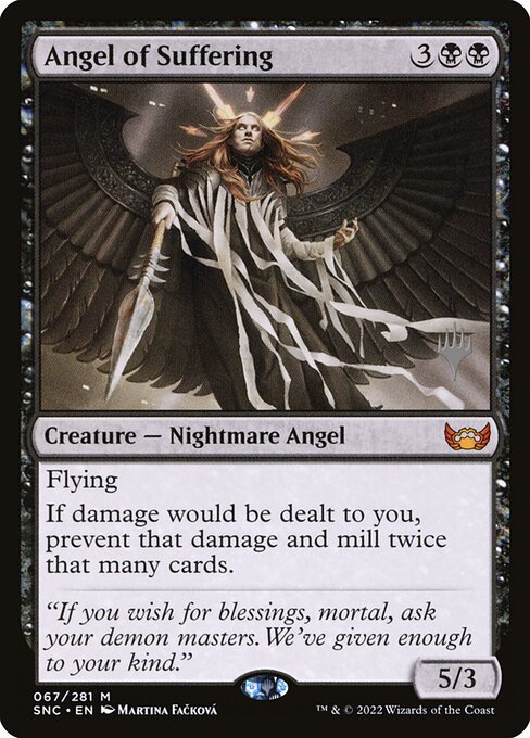 Angel of Suffering from Streets of New Capenna Promos