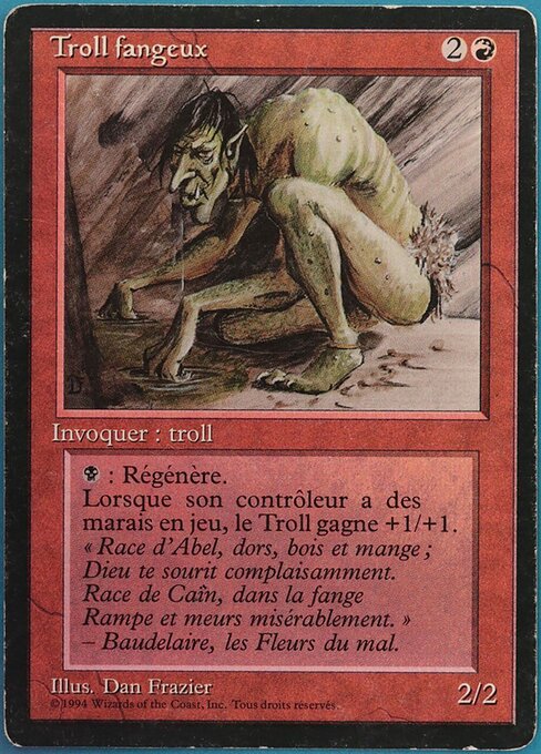 Sedge Troll from Foreign Black Border