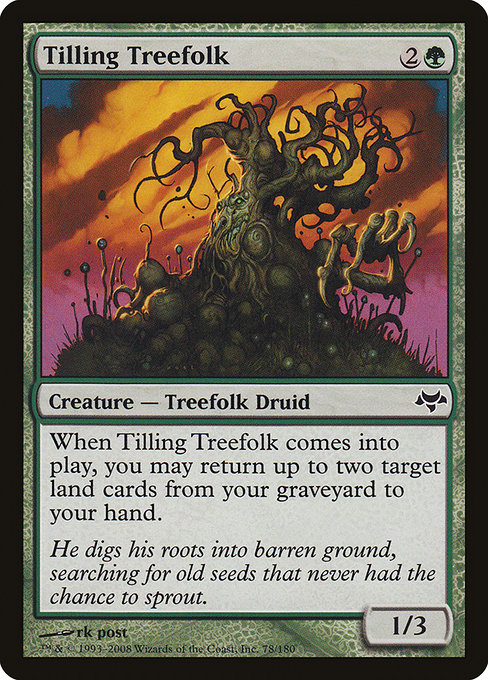 Tilling Treefolk highlighted card art