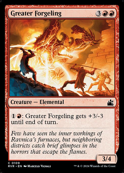 Greater Forgeling highlighted card art