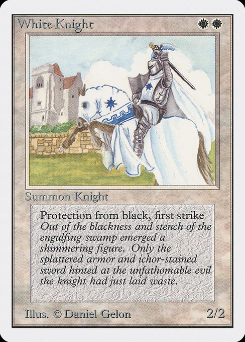 White Knight from Unlimited Edition