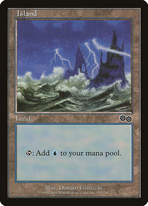 Island from Urza's Saga