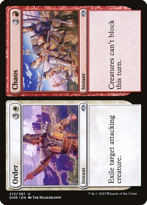 Order // Chaos highlighted card art