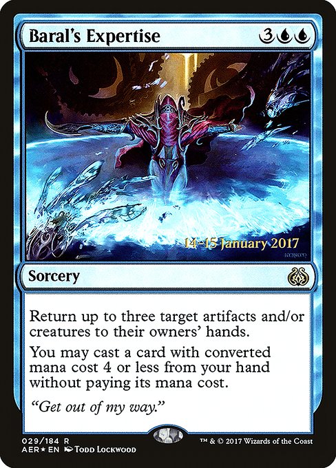 Baral's Expertise from Aether Revolt Promos