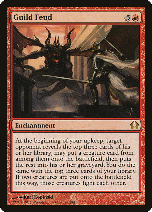 Guild Feud highlighted card art