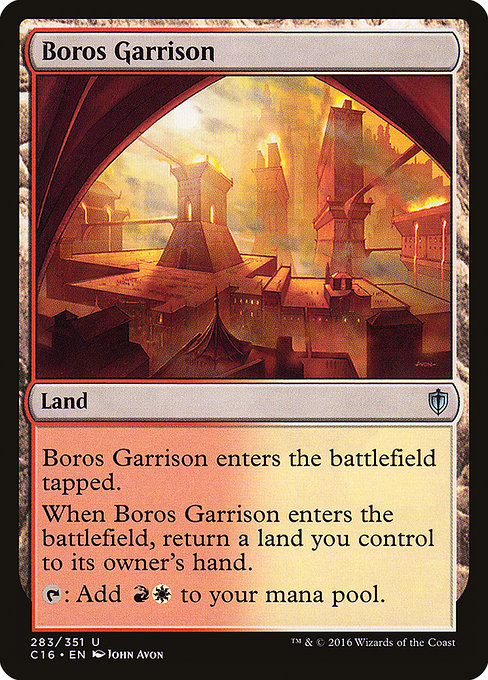 Boros Garrison from Commander 2016