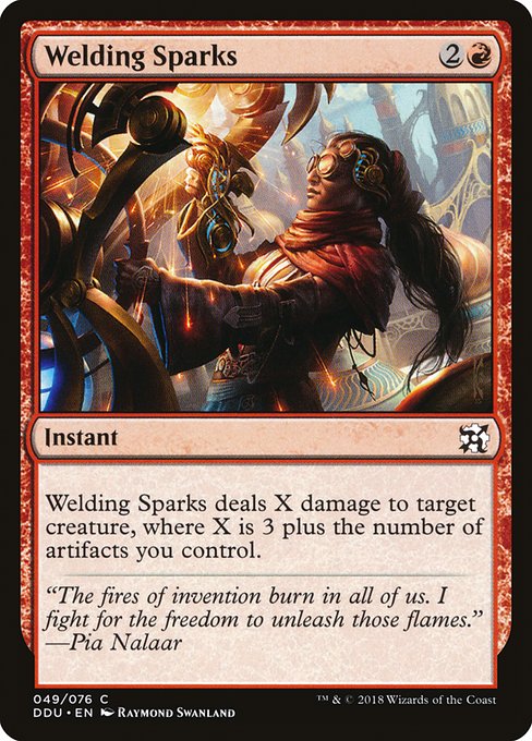 Welding Sparks from Duel Decks: Elves vs. Inventors