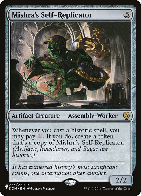 Mishra's Self-Replicator highlighted card art