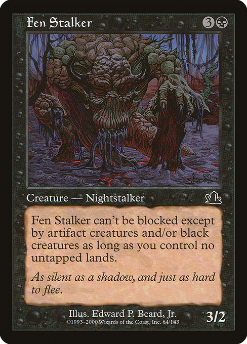 Fen Stalker highlighted card art