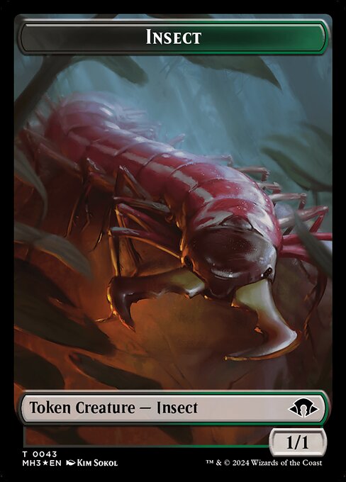 Insect from Modern Horizons 3 Tokens