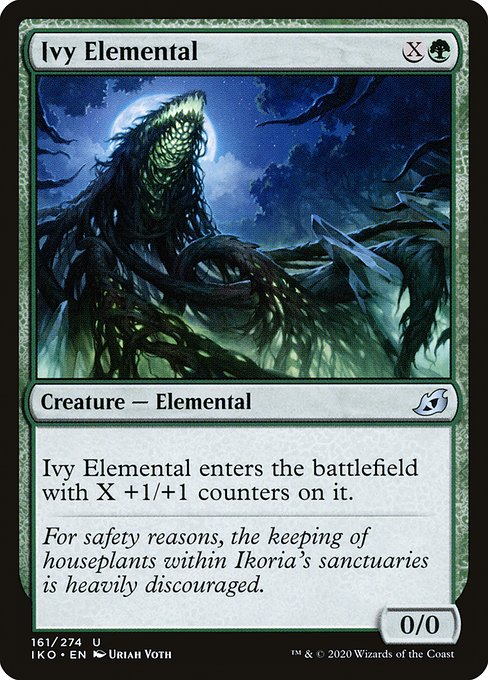Ivy Elemental highlighted card art