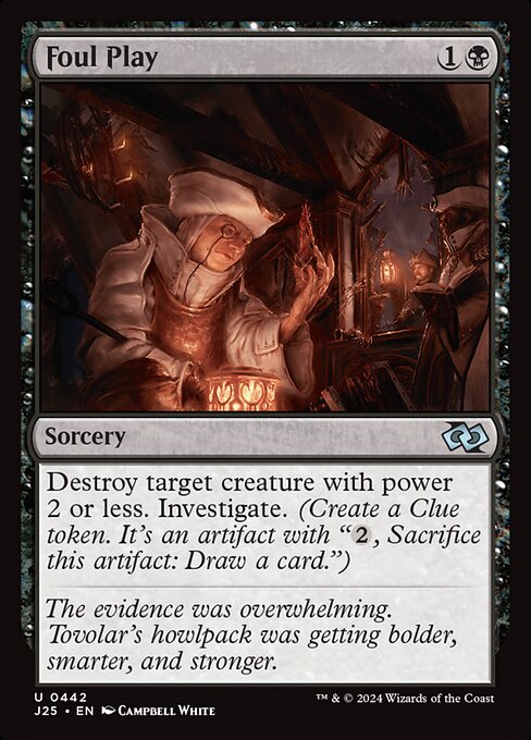 Foul Play highlighted card art