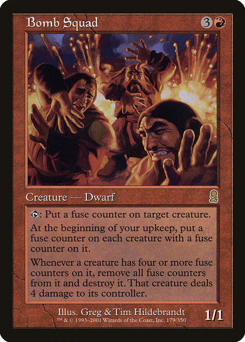 Bomb Squad highlighted card art