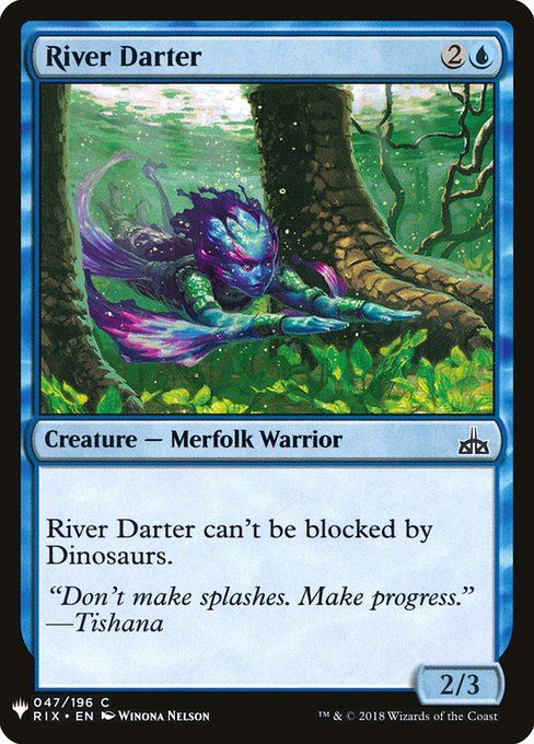 River Darter highlighted card art