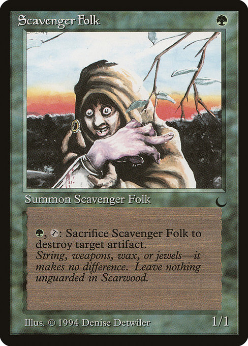 Scavenger Folk from The Dark
