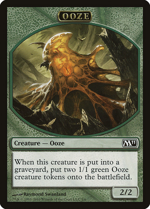Ooze from Magic 2011 Tokens