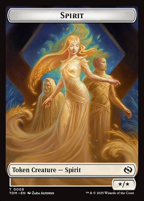 Spirit highlighted card art