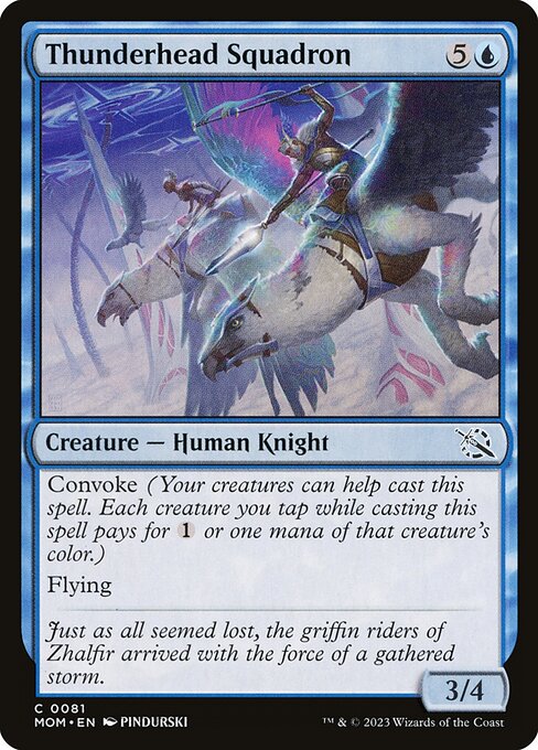Thunderhead Squadron highlighted card art