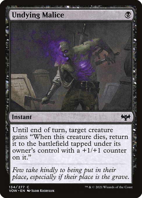 Undying Malice from Innistrad: Crimson Vow