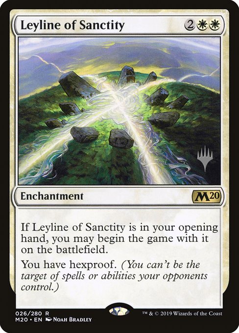 Leyline of Sanctity from Core Set 2020 Promos